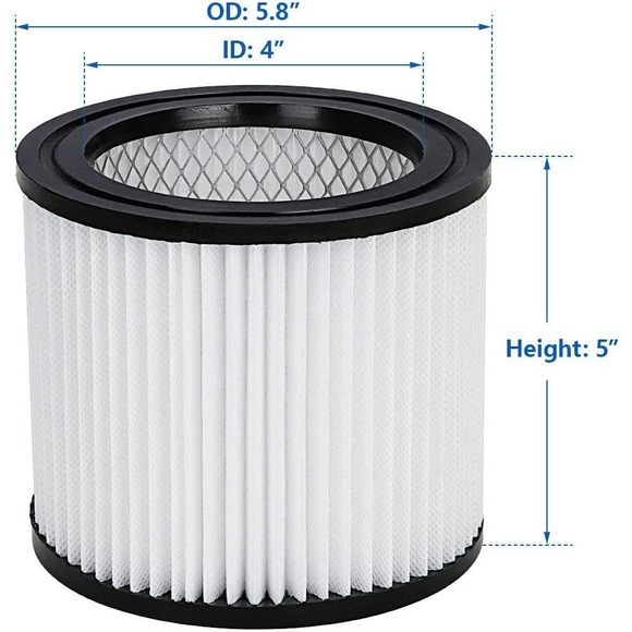 HEPA Vacuum Cleaner Replacement Filters (Pack of 2+4) - Picture 3 of 12